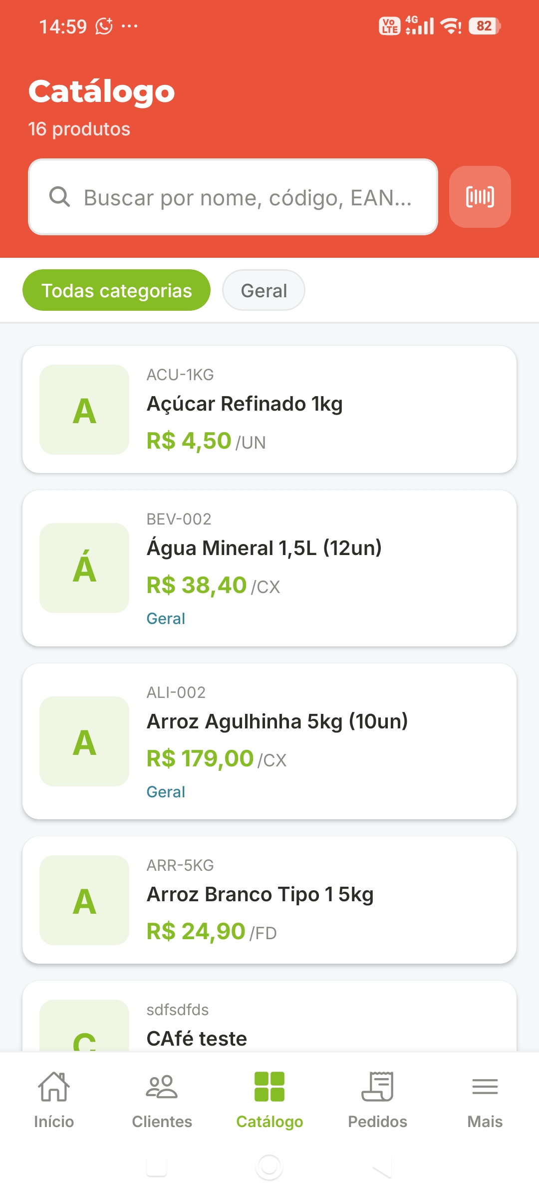 Catálogo